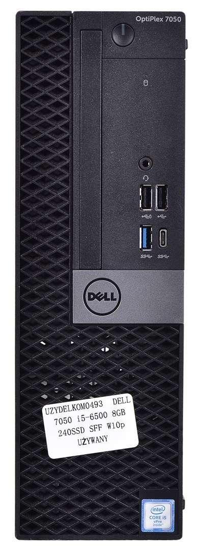 DELL OptiPlex 7050 i5-7500 16GB 256GB SSD SFF Win10pro UŻYWANY DELL OptiPlex 7050 i5-7500 16GB 256GB SSD SFF Win10pro UŻYWANY