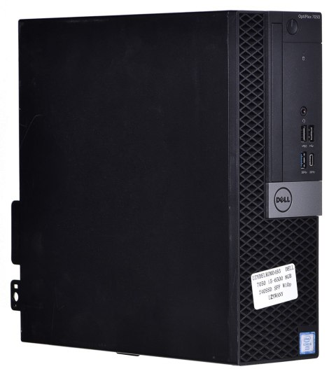 DELL OptiPlex 7050 i5-7500 16GB 256GB SSD SFF Win10pro UŻYWANY DELL OptiPlex 7050 i5-7500 16GB 256GB SSD SFF Win10pro UŻYWANY