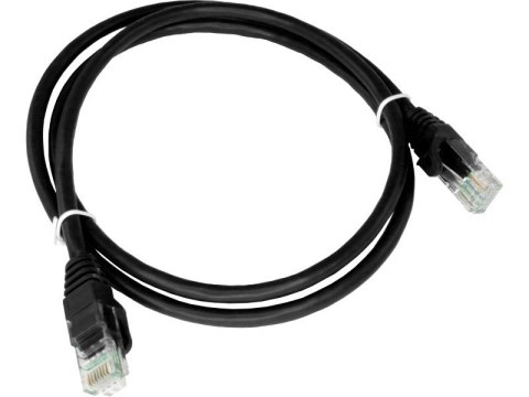 Alantec-Patch-cord U/UTP kat.5e PVC 0.25m czarny Alantec-Patch-cord U/UTP kat.5e PVC 0.25m czarny