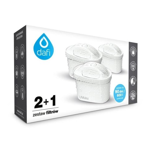 Filtr wkład Dafi Unimax 2+1 (box) Filtr wkład Dafi Unimax 2+1 (box)