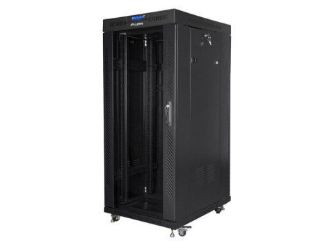 LANBERG SZAFA STOJĄCA RACK 19" 27U 600X600 DRZWI SZKLANE LCD CZARNA FF01-6627-12BL (FLAT PACK) LANBERG SZAFA STOJĄCA RACK 19" 27U 600X600 DRZWI SZKLANE LCD CZARNA FF01-6627-12BL (FLAT PACK)