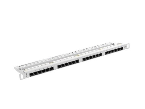 Patchcord Lanberg PPU6-0024-S (0.5U; kat. 6; 24xRJ-45) Patchcord Lanberg PPU6-0024-S (0.5U; kat. 6; 24xRJ-45)