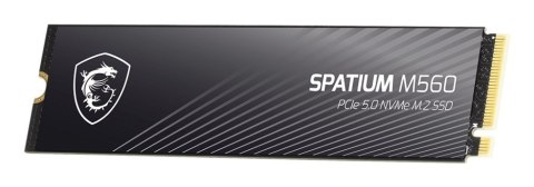 Dysk SSD MSI SPATIUM M560 1TB PCIe 5.0 NVMe 2.0 M.2 2280 Dysk SSD MSI SPATIUM M560 1TB PCIe 5.0 NVMe 2.0 M.2 2280