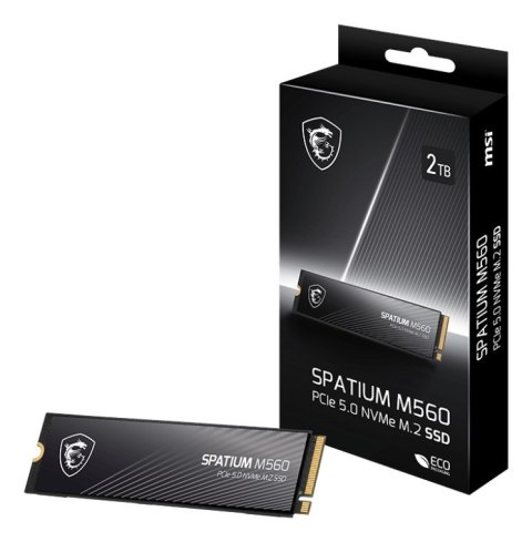 Dysk SSD MSI SPATIUM M560 1TB PCIe 5.0 NVMe 2.0 M.2 2280 Dysk SSD MSI SPATIUM M560 1TB PCIe 5.0 NVMe 2.0 M.2 2280