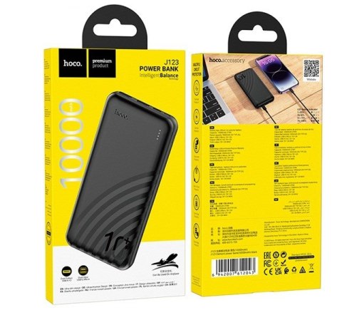 Powerbank Hoco J123 (czarny) Powerbank Hoco J123 (czarny)