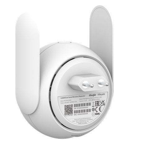 Wzmacniacz Wi-Fi Ruijie Reyee RG-EW1200R Wzmacniacz Wi-Fi Ruijie Reyee RG-EW1200R