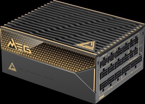 Zasilacz MSI MEG Ai1600T 1600W PCIE5 80+ Titanium ATX 3.1 Zasilacz MSI MEG Ai1600T 1600W PCIE5 80+ Titanium ATX 3.1