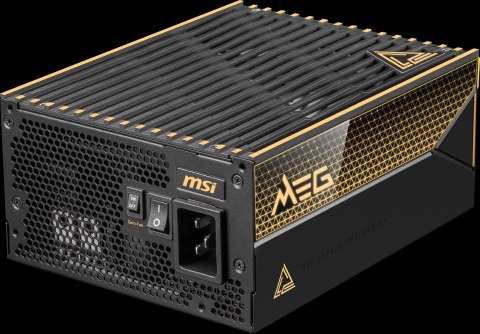 Zasilacz MSI MEG Ai1600T 1600W PCIE5 80+ Titanium ATX 3.1 Zasilacz MSI MEG Ai1600T 1600W PCIE5 80+ Titanium ATX 3.1