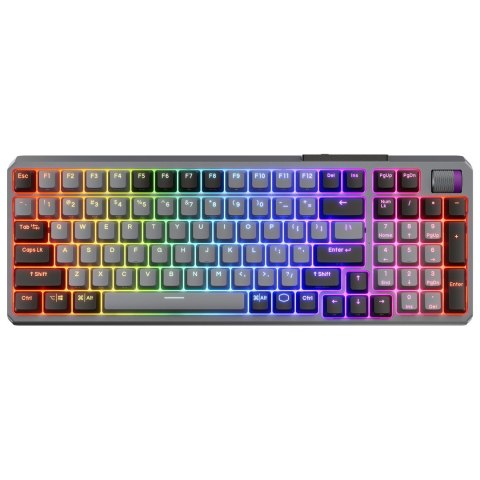 COOLER MASTER KLAWIATURA MK770/Gasket/Black grey/Box V2 Red/US COOLER MASTER KLAWIATURA MK770/Gasket/Black grey/Box V2 Red/US