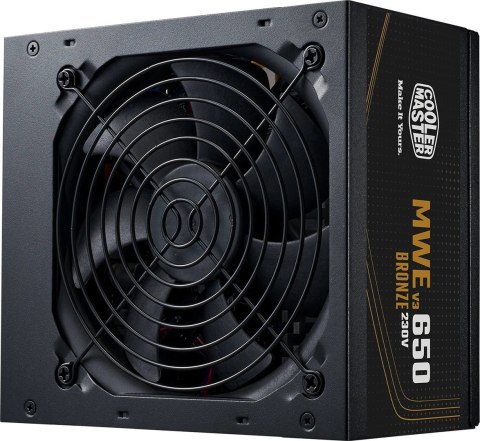 COOLER MASTER ZASILACZ MWE Bronze V3 650 W COOLER MASTER ZASILACZ MWE Bronze V3 650 W