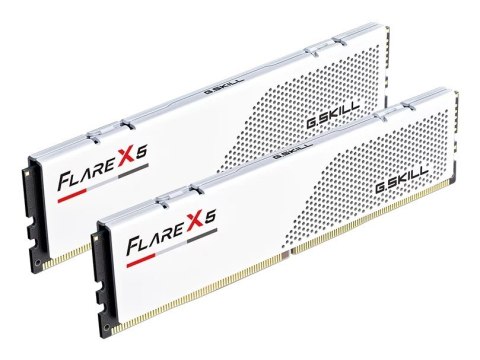 G.SKILL FLARE X5 AMD DDR5 2X32GB 6000MHZ CL36-36 EXPO WHITE F5-6000J3636F32GX2-FX5W G.SKILL FLARE X5 AMD DDR5 2X32GB 6000MHZ CL36-36 EXPO WHITE F5-6000J3636F32GX2-FX5W