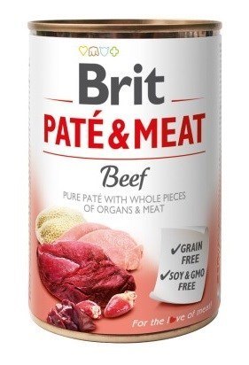Karma BRIT PATÉ & MEAT- Włowina - mokra karma dla psa 400g Karma BRIT PATÉ & MEAT- Włowina - mokra karma dla psa 400g