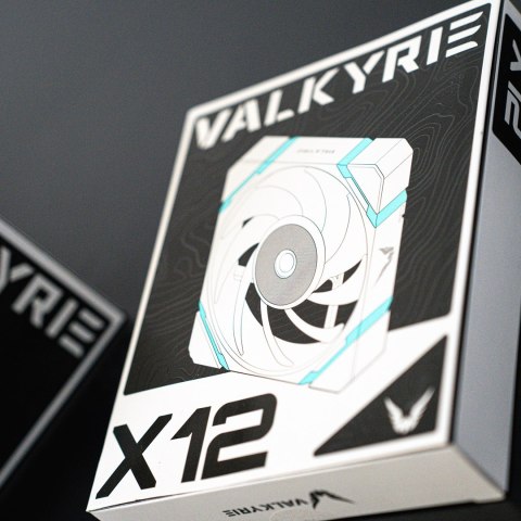 Wentylator Valkyrie X12 ARGB White