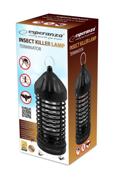 Lampa owadobójcza Esperanza Terminator EHQ005 Lampa owadobójcza Esperanza Terminator EHQ005