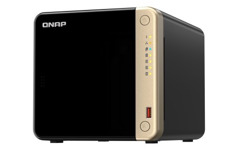 Qnap TS-464-8G, Tower, 4 x 2.5"/3.5" SATA , Intel Celeron N5105/N5095 4C/4T, 8 GB DDR4 onboard not expandable, 2 x 2.5GbE, optio Qnap TS-464-8G, Tower, 4 x 2.5"/3.5" SATA , Intel Celeron N5105/N5095 4C/4T, 8 GB DDR4 onboard not expandable, 2 x 2.5GbE, optio