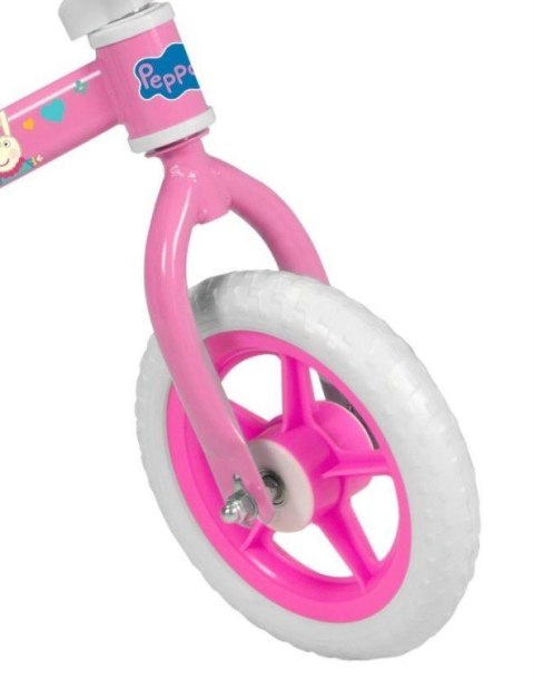Rowerek biegowy 10" Świnka Peppa różowy 195