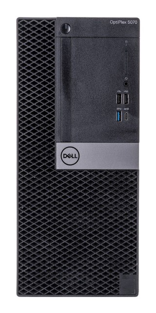 DELL OptiPlex 5070 i5-9500 16GB 256GB SSD TOWER Win11pro UŻYWANY