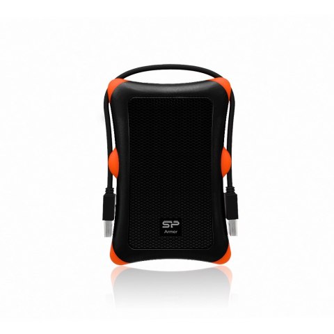 Dysk zewnętrzny HDD Silicon Power Armor A30 (2TB; 2.5"; USB 3.2; 5400 obr/min; Orange-Black; SP020TBPHDA30S3K) Dysk zewnętrzny HDD Silicon Power Armor A30 (2TB; 2.5"; USB 3.2; 5400 obr/min; Orange-Black; SP020TBPHDA30S3K)