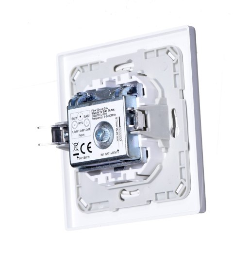 Gniazdko Walli N TV-SAT Outlet FIBARO Walli FGWTFEU-021 Gniazdko Walli N TV-SAT Outlet FIBARO Walli FGWTFEU-021