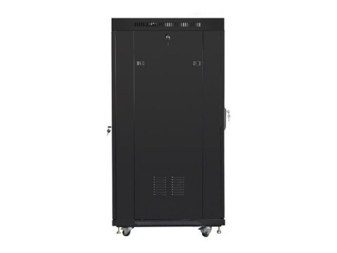 LANBERG SZAFA STOJĄCA RACK 19" 27U 800X1000 DRZWI SZKLANE LCD CZARNA (FLAT PACK) FF01-8027-12BL LANBERG SZAFA STOJĄCA RACK 19" 27U 800X1000 DRZWI SZKLANE LCD CZARNA (FLAT PACK) FF01-8027-12BL