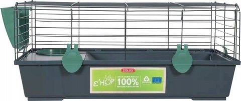 ZOLUX Klatka EHOP 80 cm, kol. zielony (WYPRZEDAŻ)