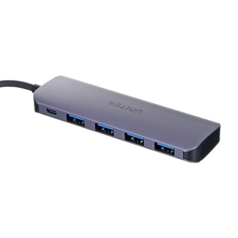 UNITEK HUB USB-C 4XUSB 3.1 GEN1, MICROUSB, H1107A UNITEK HUB USB-C 4XUSB 3.1 GEN1, MICROUSB, H1107A