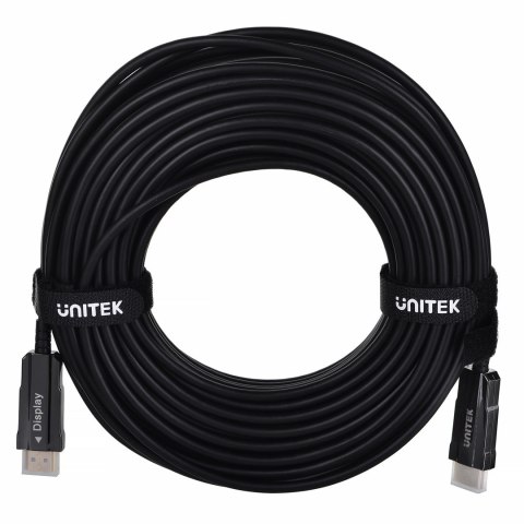 UNITEK KABEL OPTYCZNY HDMI 2.0 Active Optical Cable 4K 60HZ 25M UNITEK KABEL OPTYCZNY HDMI 2.0 Active Optical Cable 4K 60HZ 25M
