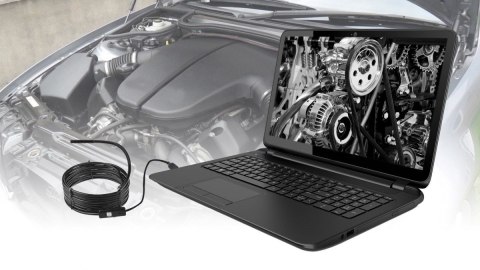 MEDIA-TECH MOBILE ENDOSCOPE - ENDOSKOP USB, ROZDZIELCZOŚĆ VGA, DŁUGOŚĆ 5M, PODŚWIETLENIE LED, MICROUSB, ANDROID MT4095 MEDIA-TECH MOBILE ENDOSCOPE - ENDOSKOP USB, ROZDZIELCZOŚĆ VGA, DŁUGOŚĆ 5M, PODŚWIETLENIE LED, MICROUSB, ANDROID MT4095