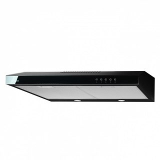 Okap podszafkowy AKPO WK-7 K GLASS 60 CZARNY/CZARNE SZKŁO (600mm; kolor czarny) (WYPRZEDAŻ)