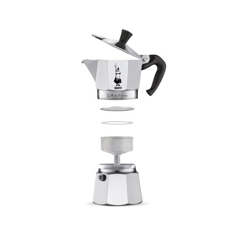 Zaparzacz BIALETTI Moka Express (kolor srebrny) (WYPRZEDAŻ)