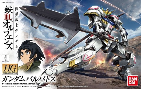 Figurka kolekcjonerska BANDAI HG 1/144 GUNDAM BARBATOS