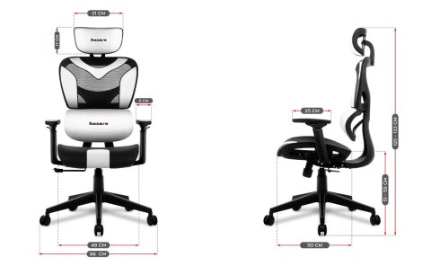 Fotel gamingowy Huzaro Combat 8.0 White