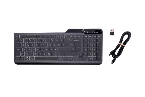Klawiatura HP 400 Backlit Wired Keyboard przewodowa czarna 7N7C0AA Klawiatura HP 400 Backlit Wired Keyboard przewodowa czarna 7N7C0AA