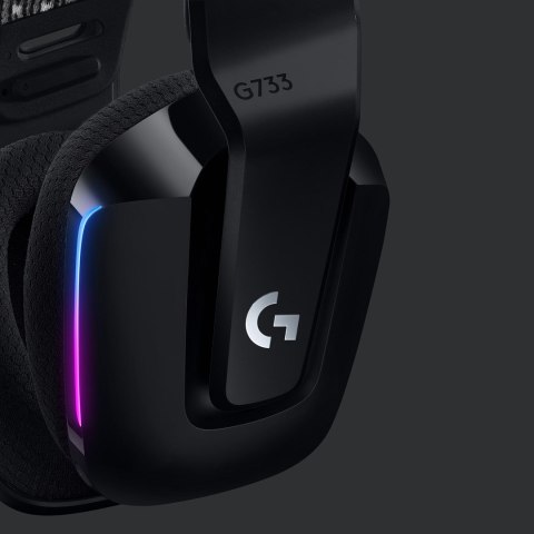 Słuchawki Logitech G733 Lightspeed Black Słuchawki Logitech G733 Lightspeed Black