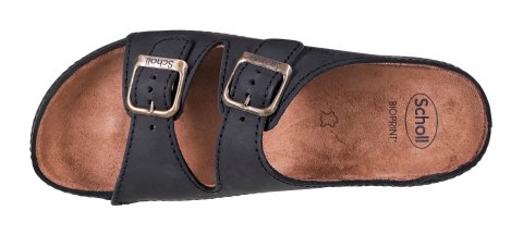 Wygodne klapki Scholl AIR BAG CZARNY 46