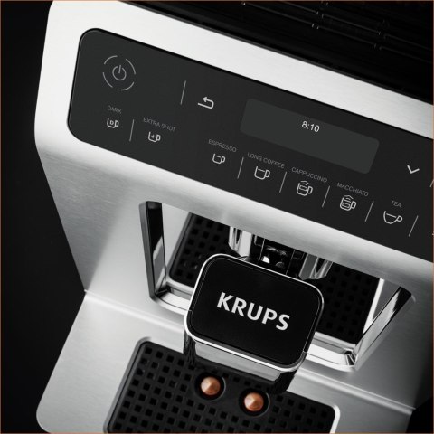 Ekspres ciśnieniowy automatyczny Krups EA8901 (1450W; kolor biały) (WYPRZEDAŻ)