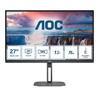 MONITOR AOC LED 27" Q27V5N/BK (WYPRZEDAŻ)