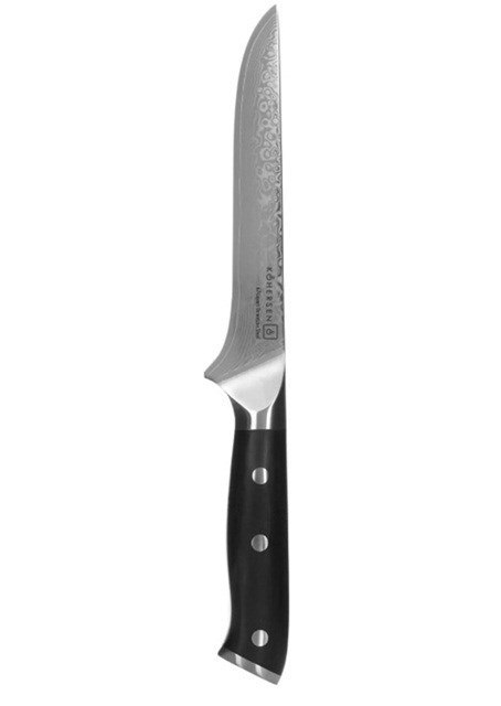 Nóż do trybowania Boning Kohersen Elegance Ebony Wood 15,2cm