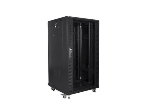 Szafa rack Lanberg FF01-6622-12B (22U; 19''; 1160 mm / 600mm / 600 mm; stojąca; Szklane; 800 kg; kolor czarny) Szafa rack Lanberg FF01-6622-12B (22U; 19''; 1160 mm / 600mm / 600 mm; stojąca; Szklane; 800 kg; kolor czarny)