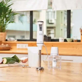 Blender ręczny Black+Decker BXHB600E (biały; 600W)
