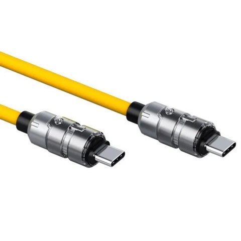 Kabel REDMAGIC DAO USB-C do USB-C 6A żółty Kabel REDMAGIC DAO USB-C do USB-C 6A żółty