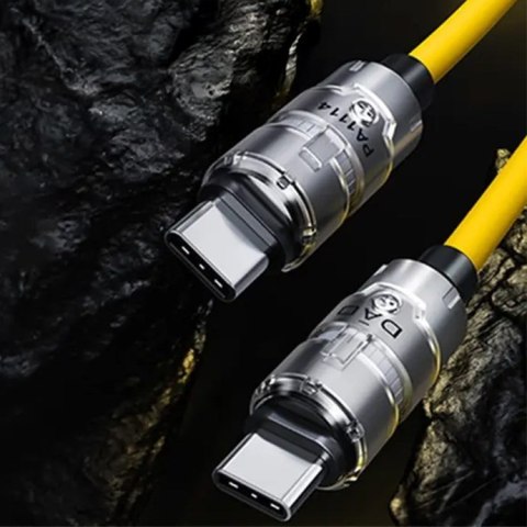 Kabel REDMAGIC DAO USB-C do USB-C 6A żółty Kabel REDMAGIC DAO USB-C do USB-C 6A żółty