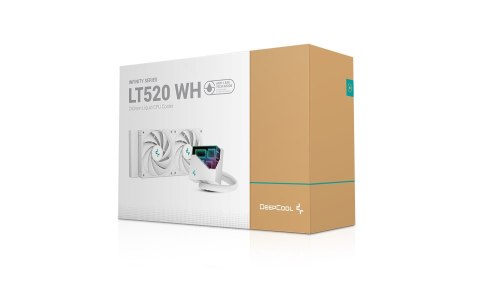 Chłodzenie wodne DeepCool LT520 White