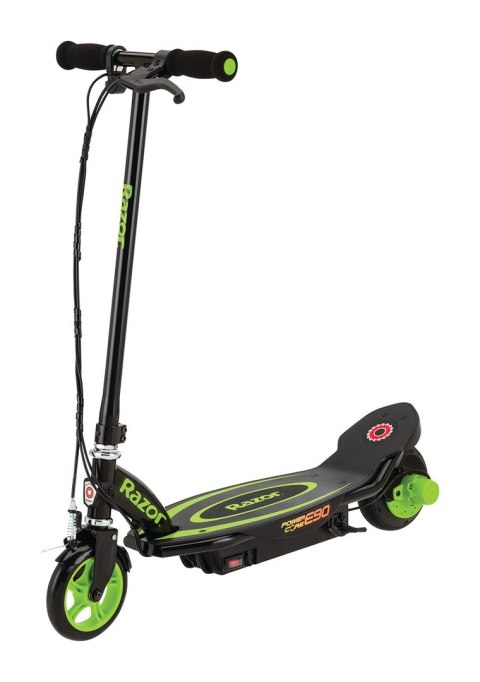 Hulajnoga elektryczna Razor E90 Power Core 13173802 (kolor czarny, kolor zielony) (WYPRZEDAŻ) Hulajnoga elektryczna Razor E90 Power Core 13173802 (kolor czarny, kolor zielony) (WYPRZEDAŻ)