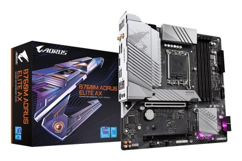 Płyta główna Gigabyte B760M AORUS ELITE AX (WYPRZEDAŻ) Płyta główna Gigabyte B760M AORUS ELITE AX (WYPRZEDAŻ)