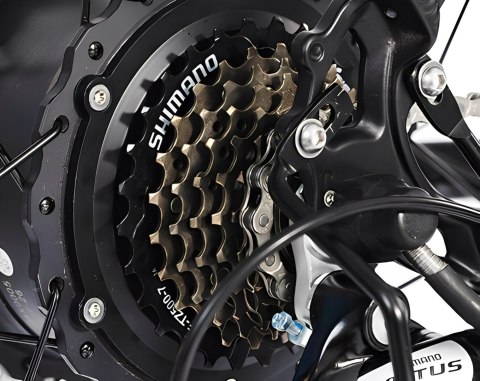 MIEJSKI ROWER ELEKTRYCZNY JOBOBIKE ROBIN FATBIKE 48V KOŁO 26 250W 7 BIEGÓW