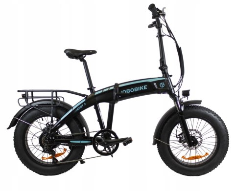 ROWER ELEKTRYCZNY JOBOBIKE EDDY X FATBIKE SKŁADAK 20" czarny