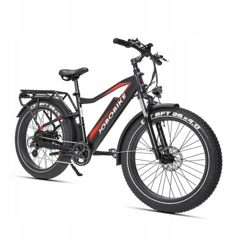ROWER ELEKTRYCZNY JOBOBIKE ROBIN 48V FATBIKE 26" Czarny ROWER ELEKTRYCZNY JOBOBIKE ROBIN 48V FATBIKE 26" Czarny