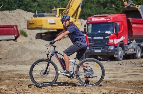 Rower elektryczny Jobobike Bruno rama 17 cali aluminium koło 27,5 "