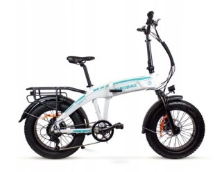 Rower elektryczny Jobobike Eddy X rama L aluminium koło 20 " biały